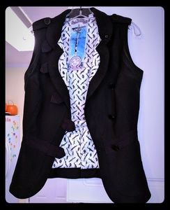 L.A.M.B. by Gwen Stefani Military Style Vest